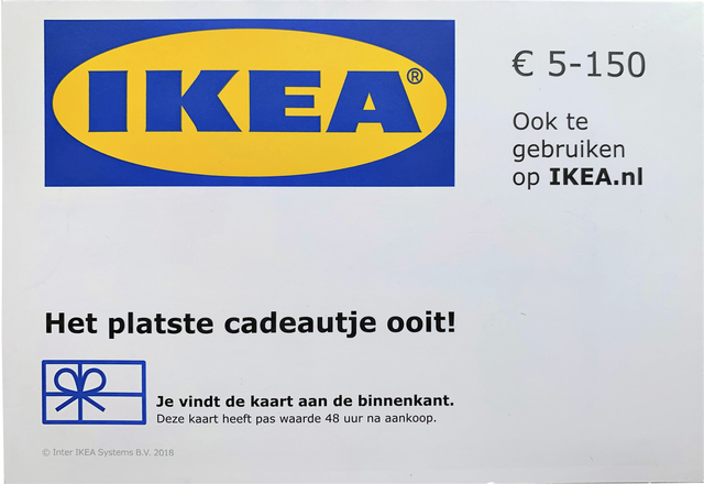 Cadeaukaart Ikea – Apeldoorn