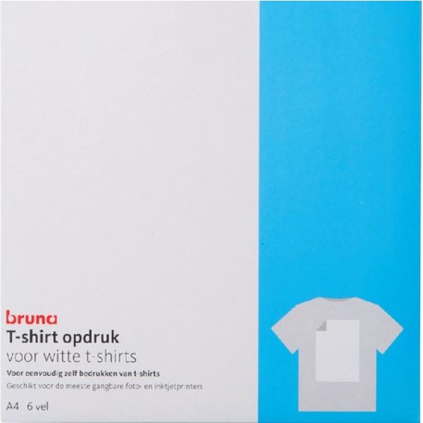 prachtig Beperken Pence T-shirt transfer Bruna voor lichte stof 6vel – Bruna Apeldoorn